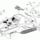 ZL 600 EFI SS (ORANGE) Капот и ветровое стекло