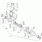 Z 570 Поршень и коленвал