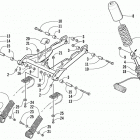 Z 440 SNO PRO Задняя подвеска , амортизатор