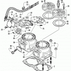 ZR 440 SNO PRO Цилиндр и головка