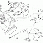 ZR 440 SNO PRO Фара и панель инструментов