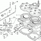 MOUNTAIN CAT 600 EFI Цилиндр и головка