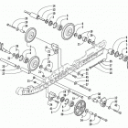 ZL 600 EFI SS (ORANGE) Вспомогательные колеса