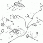 MOUNTAIN CAT 600 EFI Фара и панель инструментов