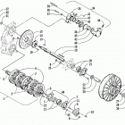 BEARCAT WIDE TRACK Вал приводной трака и тормоза