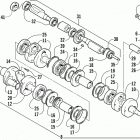 THUNDERCAT Поршень и коленвал