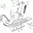 ZL 600 EFI SS Лыжа