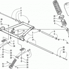 PANTERA 550 Задняя подвеска , амортизатор
