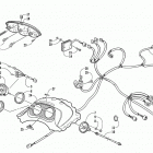 Z 570 Headlight, instruments, and wiring assemblies (esr...