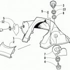 4-STROKE TRAIL Панель приборов и датчики