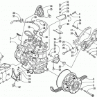ZL 500 Опора двигателя и вариатор