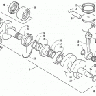 Z 440 SNO PRO Поршень и коленвал