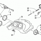 Z 440 SNO PRO Headlight and instruments