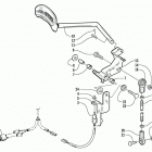 PANTERA 550 Рычага переключения заднего хода
