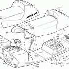 Z 370 Топливный бак ,сиденье и задний фонарь