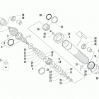 ZL 600 EFI SS Передний амортизатор