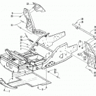 MOUNTAIN CAT 1000 Передняя рама и подножки