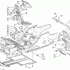 ZR 800 Передняя рама и подножки