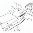 ZL 600 EFI SS Шасси и задний бампер