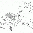 BEARCAT WIDE TRACK Фара и приборная панель