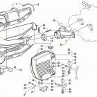 ZL 800 EFI SS (SS BLACK) Глушитель