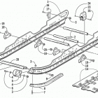 ZR 500 LE Рельс скольжения и гусеница