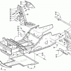 ZL 500 Передняя рама и подножки