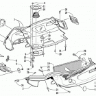 ZR 500 CC (BLACK) Обтекатель и передний бампер