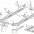 ZL 550 Рельс скольжения и гусеница