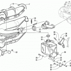 MOUNTAIN CAT 600 EFI Глушитель