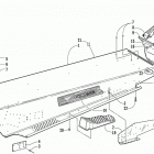 PANTERA 600 EFI ESR Шасси и задний бампер
