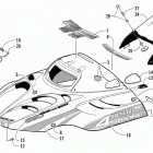 4-STROKE TRAIL Капот и ветровое стекло