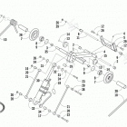 ZR 440 SNO PRO Задняя подвеска ,задний рычаг
