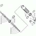 THUNDERCAT THC BLACK Задняя  подвеска, передний амортизатор