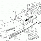 Z 440 SNO PRO Шасси и задний бампер