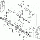 ZL 600 EFI Drive  /  reverse dropcase assembly (esr)