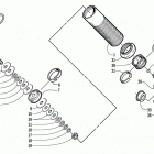 THUNDERCAT Задняя  подвеска, передний амортизатор