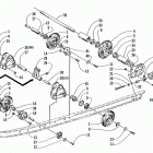 Z 440 Задняя подвеска оси в сборе