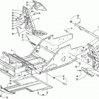 ZR 500 Передняя рама и подножки