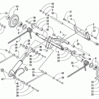Z 440 SNO PRO Задняя подвеска ,задний рычаг