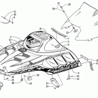 MOUNTAIN CAT 1000 Капот и ветровое стекло