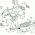 MOUNTAIN CAT 800 Обтекатель и передний бампер
