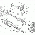 MOUNTAIN CAT 600 EFI Вал приводной трака и тормоза