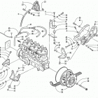 ZRT 600 Опора двигателя и вариатор
