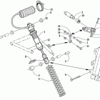 MOUNTAIN CAT 600 EFI Аммортизатор