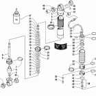 MOUNTAIN CAT 600 EFI Передний амортизатор