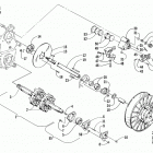 Z 370 (ES) Вал приводной трака и тормоза