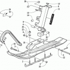 MOUNTAIN CAT 600 EFI Лыжа