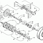 PANTERA 1000 Вал приводной трака и тормоза