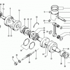 ZR 440 SNO PRO Поршень и коленвал